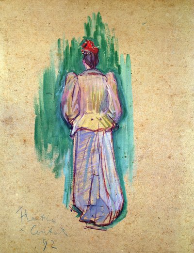 The Promeneuse by Henri de Toulouse Lautrec